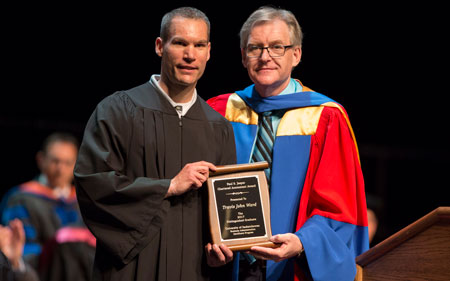 2017 Edwards School of Business Graduate Travis Ward