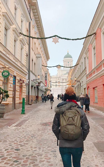 Kaitlyn Dilsner on study abroad term