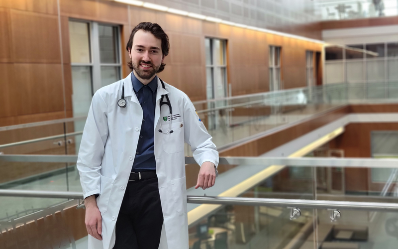 Brandon Spink, Edwards alumnus, and current USask medicine student wins Joule Innovation Grant